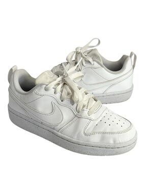 Nike Court Borough Low Recraft GS White Sneakers Youth 4Y Casual Shoes